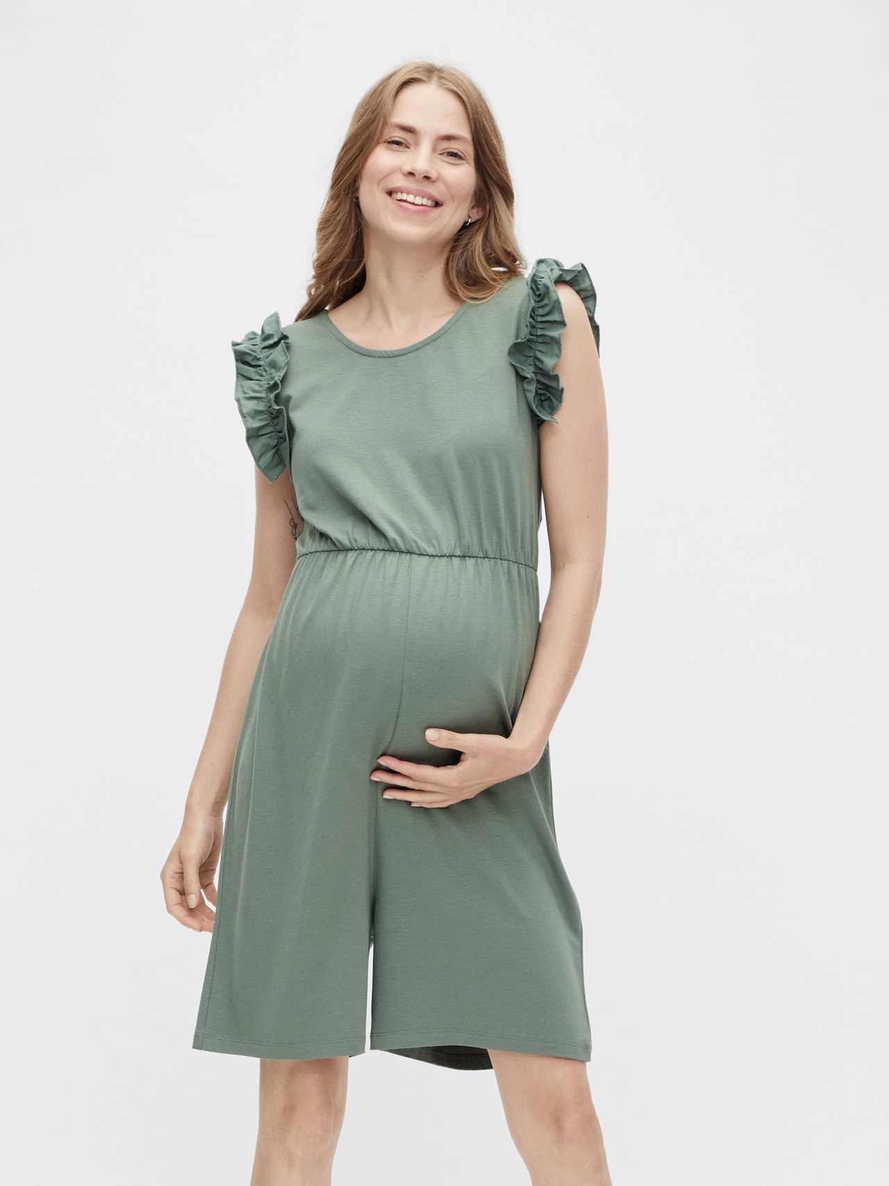 MAMA.LICIOUS Maternity-shorts -Laurel Wreath - 20018099