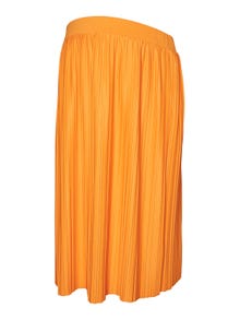 MAMA.LICIOUS Vente-nederdel -Vibrant Orange - 20018147