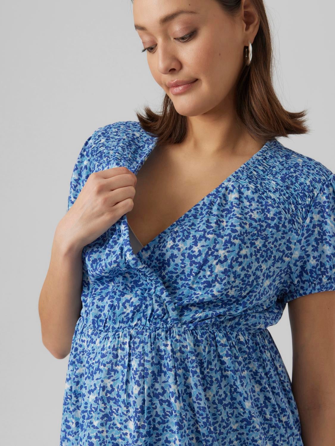 Wrap clearance maternity top