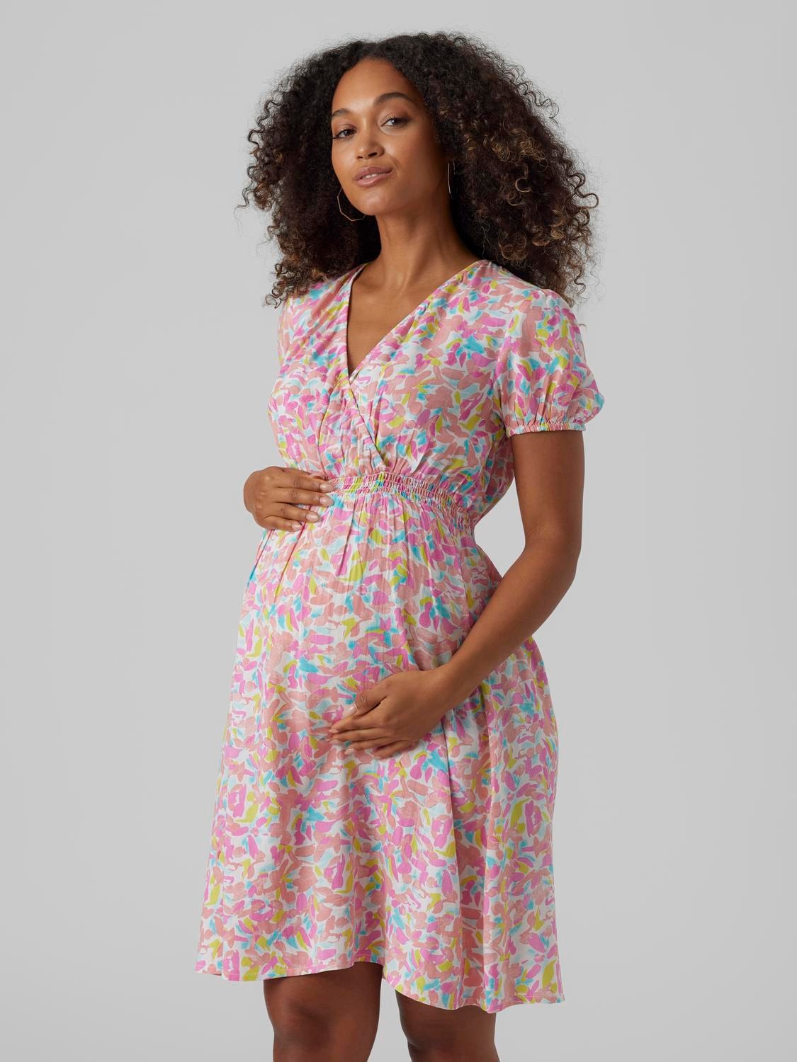 MAMA.LICIOUS Mamma-klänning -Begonia Pink - 20018167