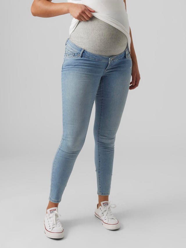 Maternity Jeans | Skinny, Over & Under Bump Jeans | MAMALICIOUS