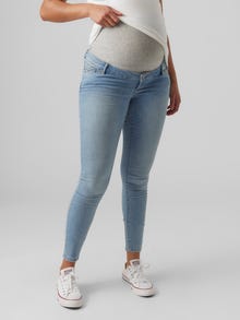 MAMA.LICIOUS Skinny Fit Jeans -Light Blue Denim - 20018187