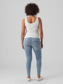 MAMA.LICIOUS Skinny Fit Jeans -Light Blue Denim - 20018187