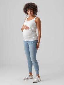 MAMA.LICIOUS Skinny Fit Jeans -Light Blue Denim - 20018187