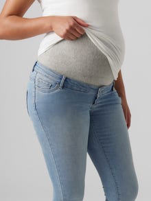 MAMA.LICIOUS Skinny Fit Jeans -Light Blue Denim - 20018187