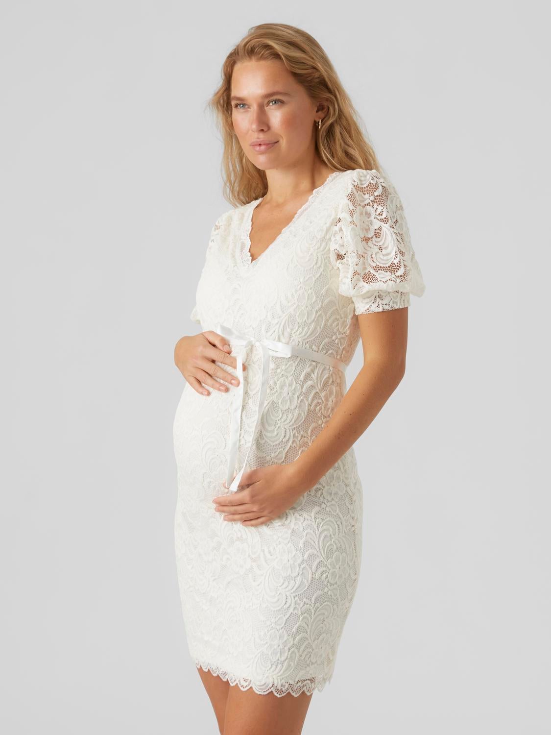 Mamalicious lace clearance dress