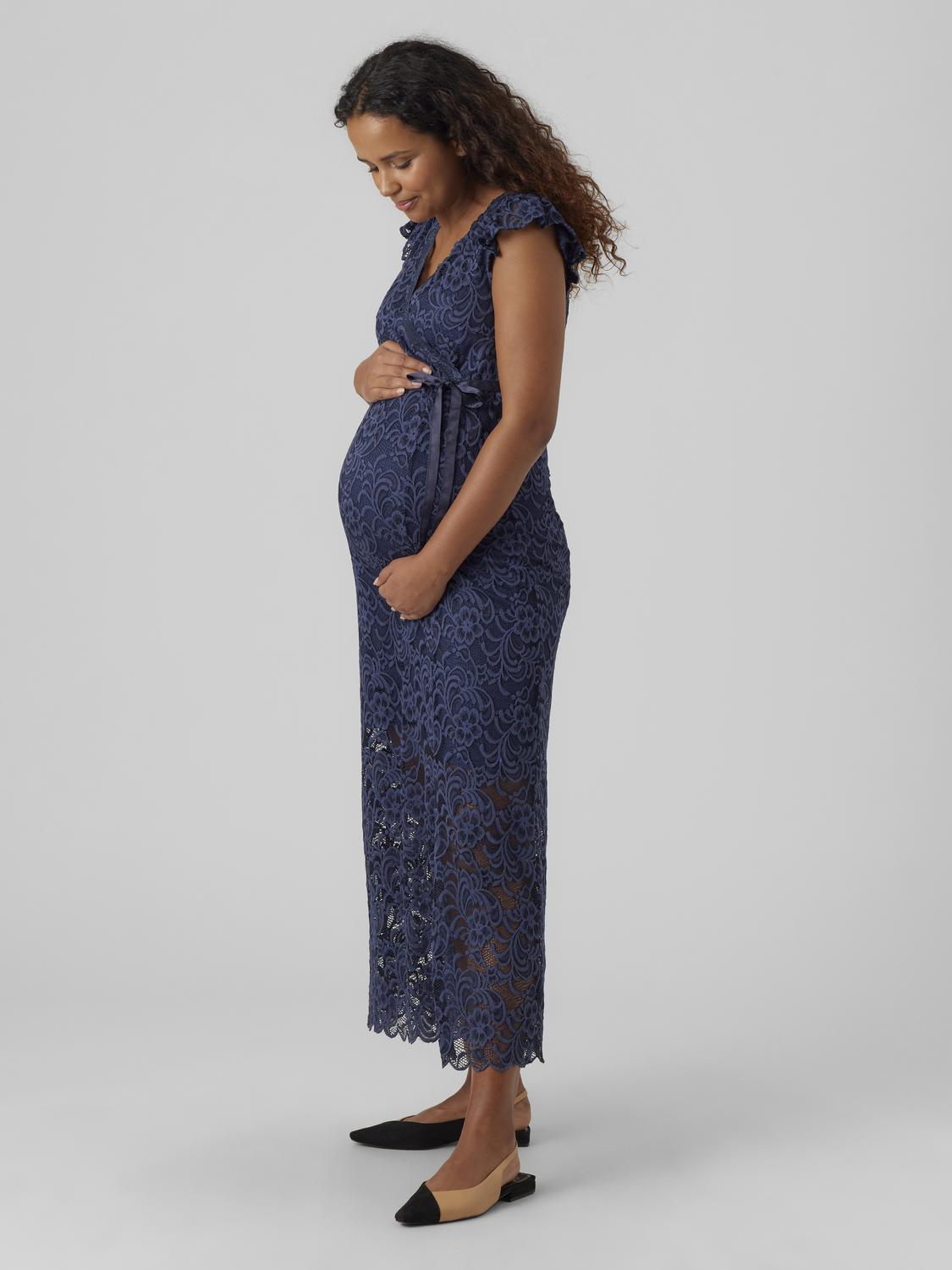 MAMA.LICIOUS Maternity-dress -Navy Blazer - 20018206