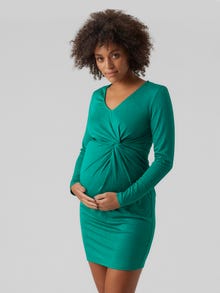 MAMA.LICIOUS Maternity-dress -Pepper Green - 20018234