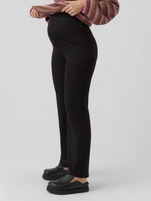 MAMA.LICIOUS Flared Fit Trousers -Black - 20018254