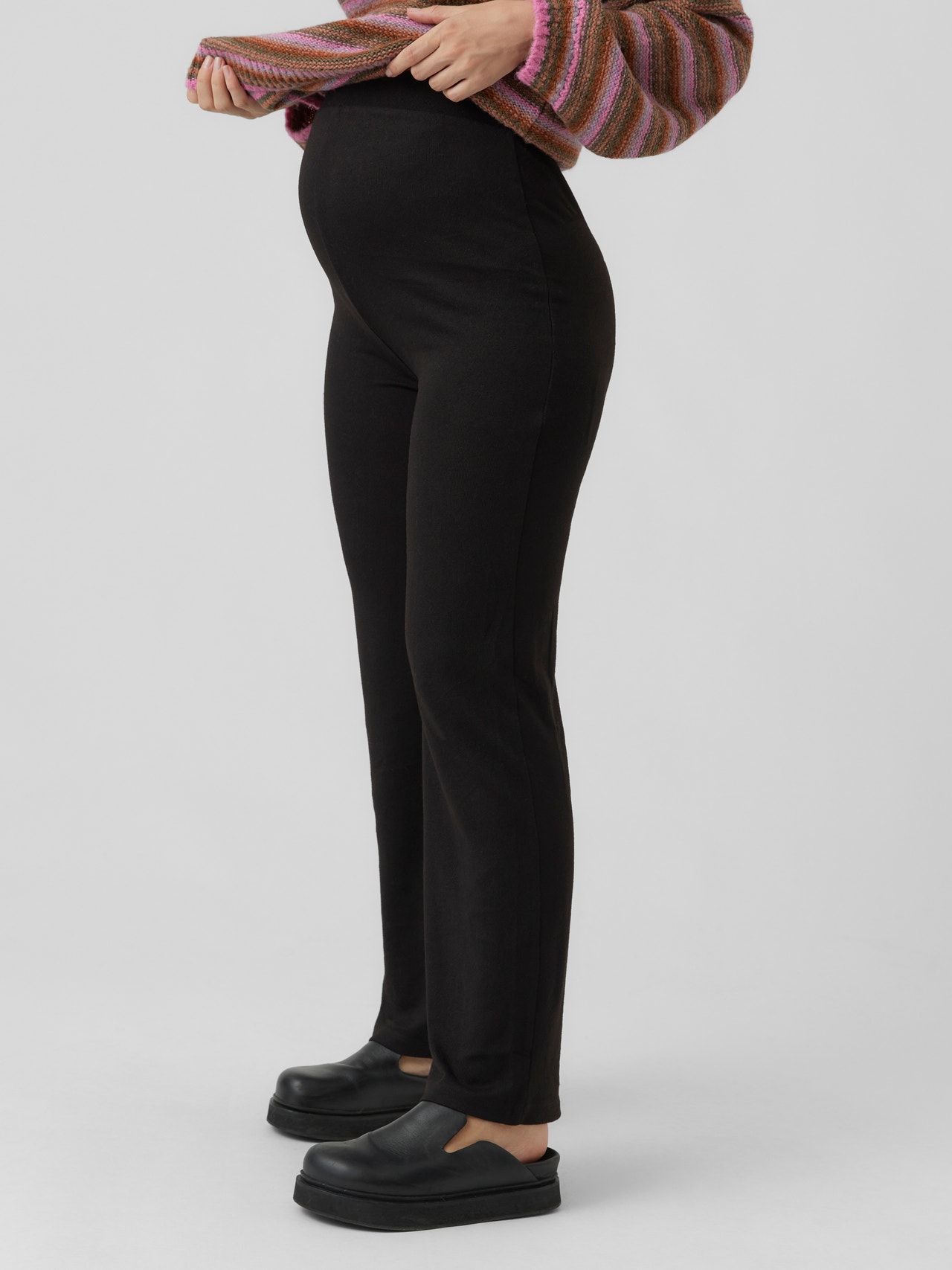 Curve Black Maternity Trousers