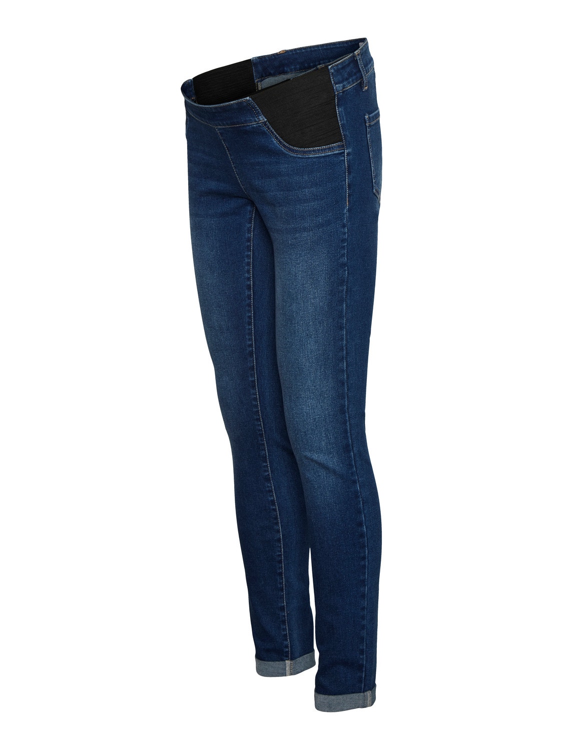 MAMA.LICIOUS Skinny Fit Low waist Jeans -Medium Blue Denim - 20018268