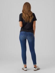 MAMA.LICIOUS Jeans Skinny Fit Vita bassa  -Medium Blue Denim - 20018268