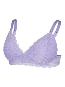 MAMA.LICIOUS 2-pack bras -Violet Tulip - 20018306