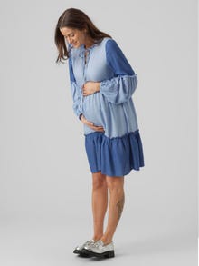 MAMA.LICIOUS Maternity-dress -True Navy - 20018343