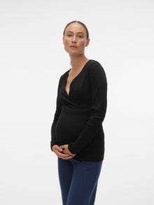 MAMA.LICIOUS Maternity-top  -Black - 20018350