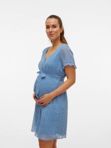 MAMA.LICIOUS Umstands-Kleid -Coronet Blue - 20018365