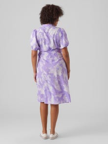 MAMA.LICIOUS Zwangerschaps-jurk -Paisley Purple - 20018410