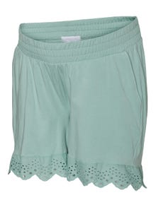 MAMA.LICIOUS Mamma-shorts -Granite Green - 20018421