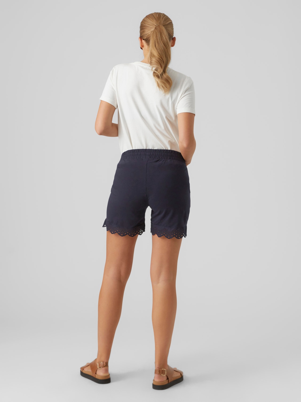 MAMA.LICIOUS Umstands-shorts -Navy Blazer - 20018421