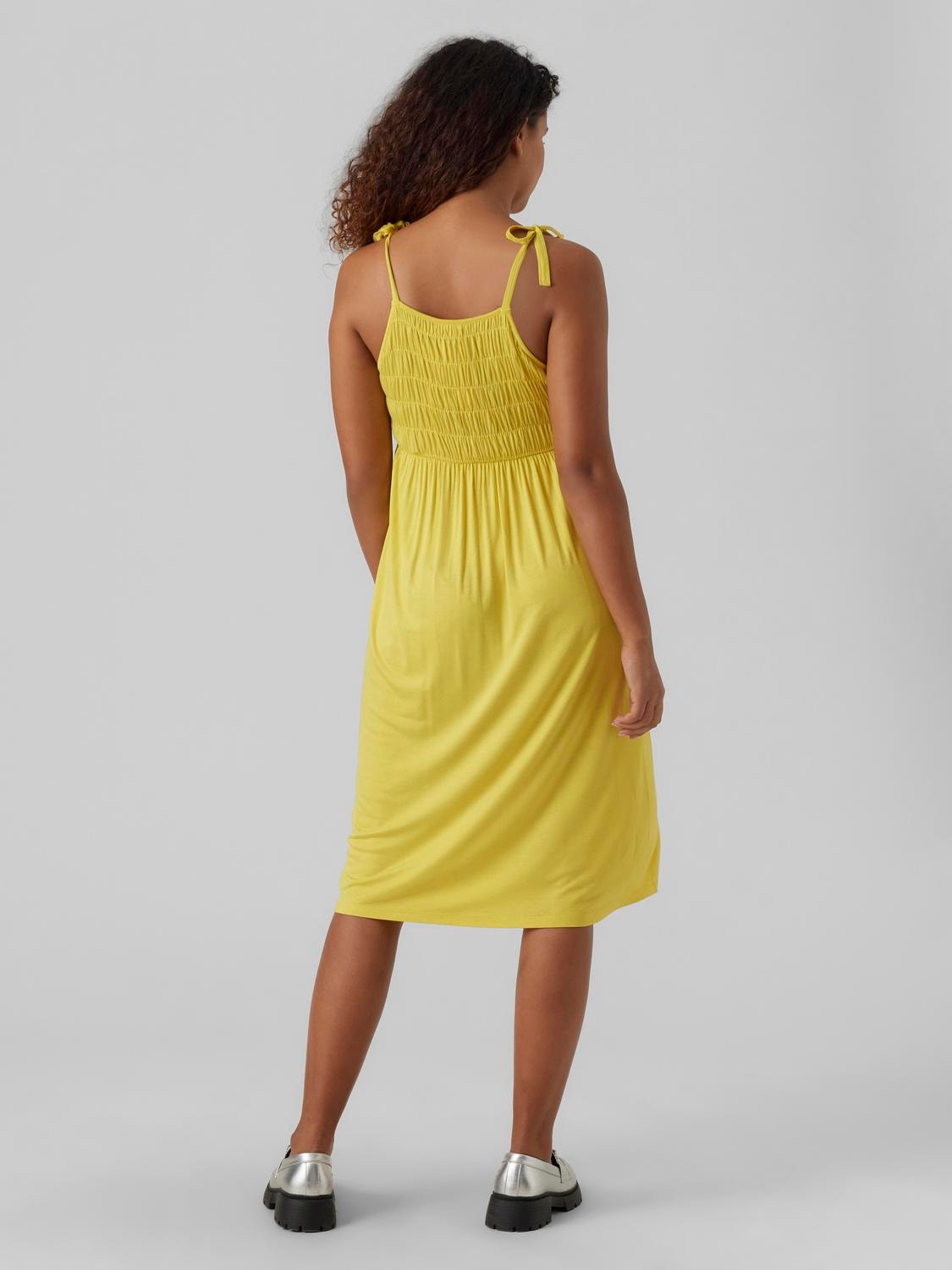 MAMA.LICIOUS vente-kjole -Vibrant Yellow - 20018443