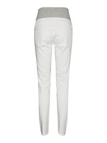 MAMA.LICIOUS Umstands-jeans  -White Denim - 20018485