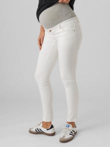 MAMA.LICIOUS Jeans Slim Fit -White Denim - 20018485