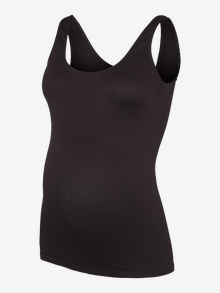 MAMA.LICIOUS Slim fit U-pääntie Hihattomat topit -Black - 20018492