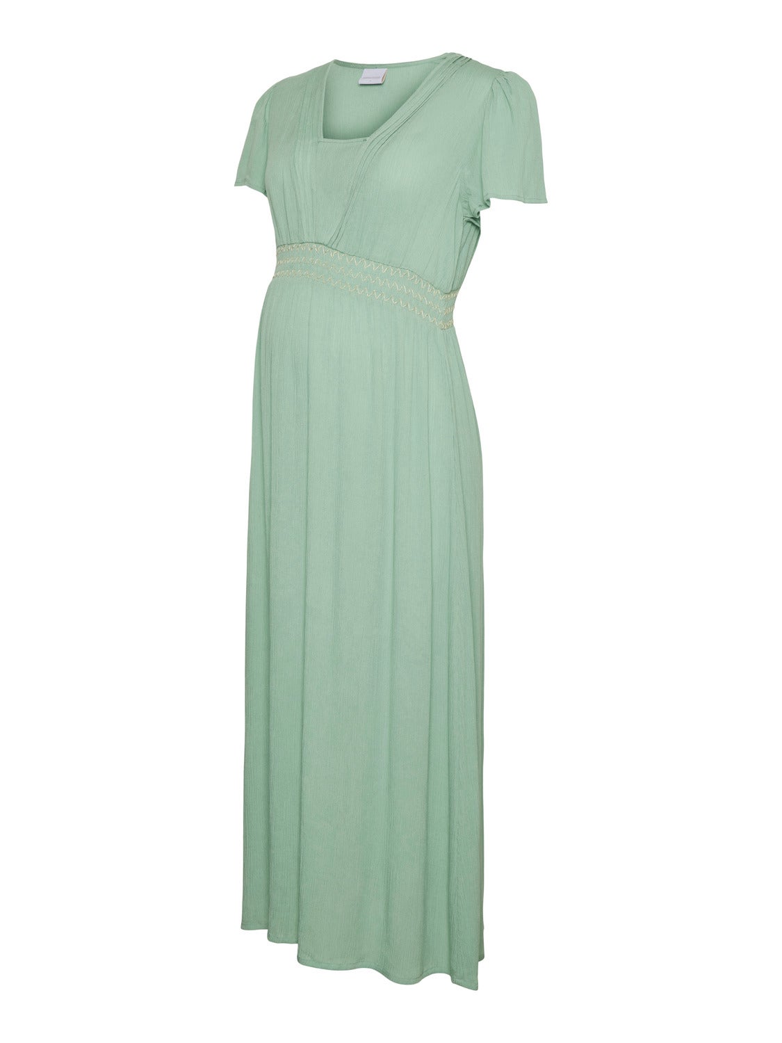 Mint green clearance maternity maxi dress