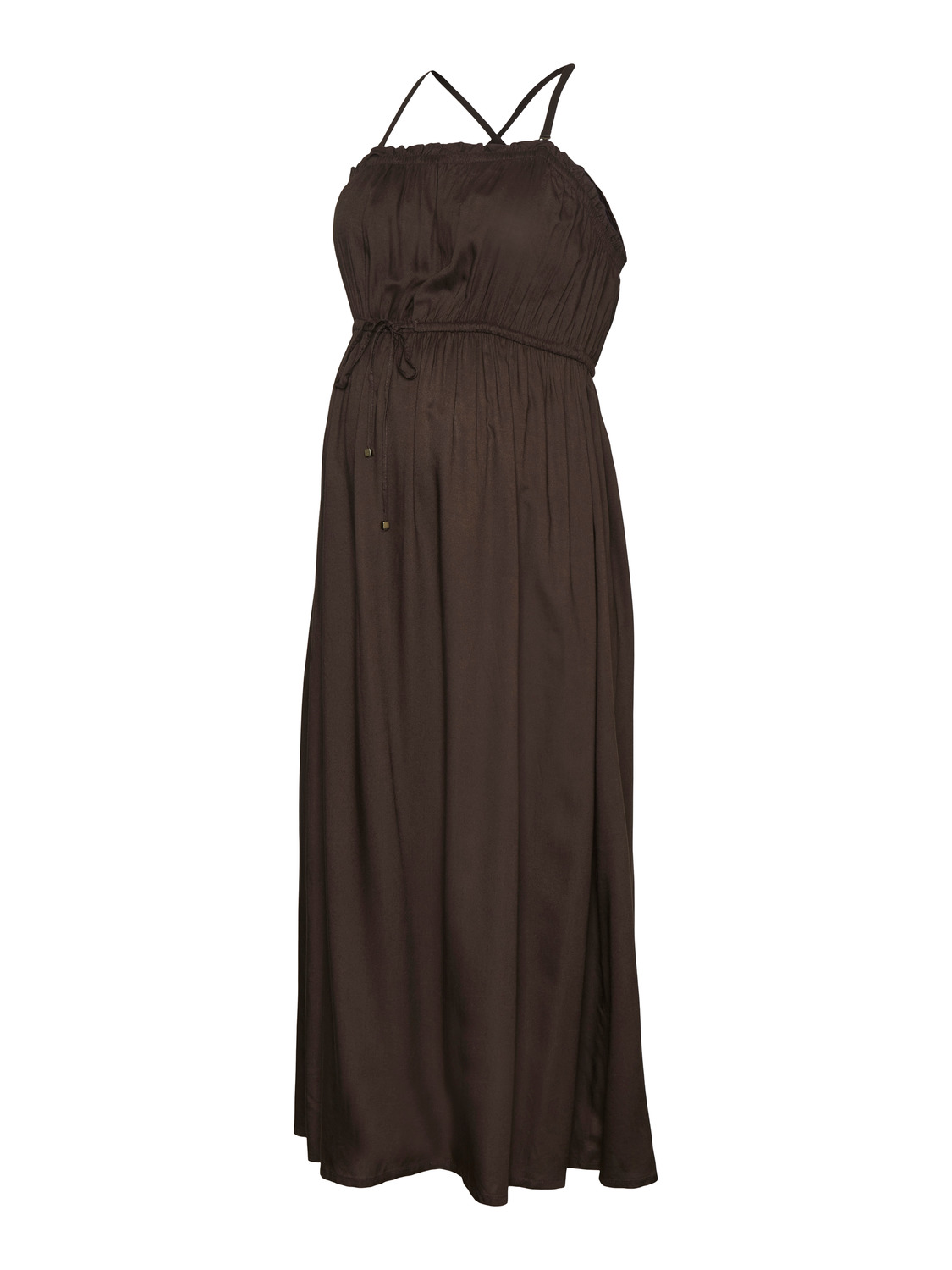 MAMA.LICIOUS Umstands-Kleid -Seal Brown - 20018534