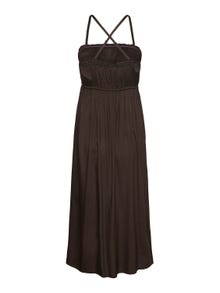 MAMA.LICIOUS Umstands-Kleid -Seal Brown - 20018534