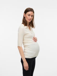 MAMA.LICIOUS Umstands-strickpullover -Birch - 20018552