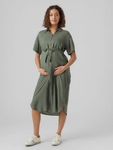 MAMA.LICIOUS VMMBUMPY Robe de Maternité -Laurel Wreath - 20018558