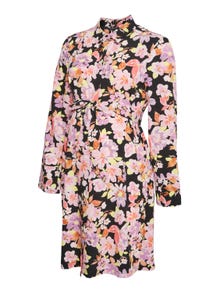 MAMA.LICIOUS Robes Loose Fit Col rond -Black - 20018560