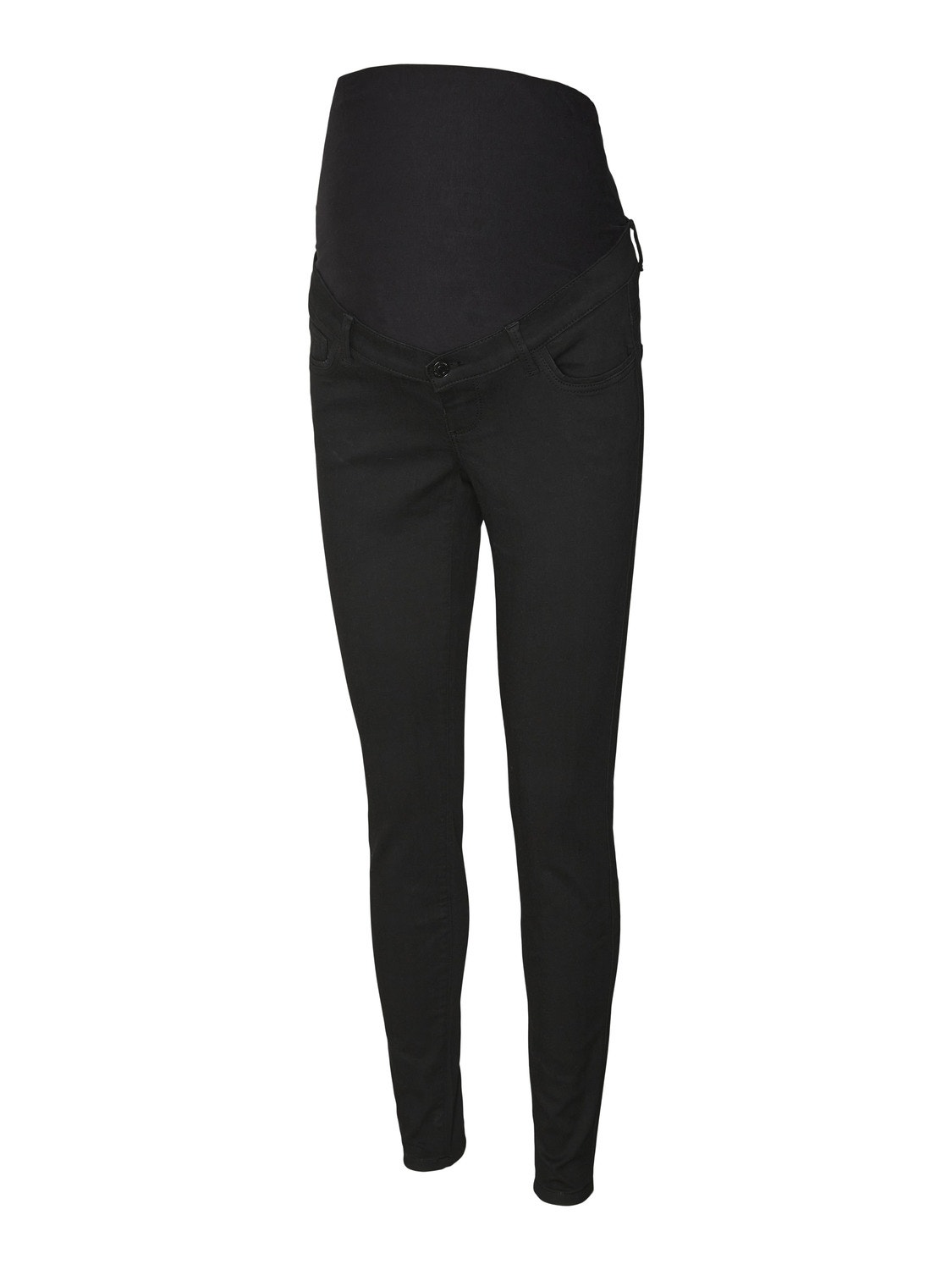 MAMA.LICIOUS Skinny Fit Jeans -Black - 20018564