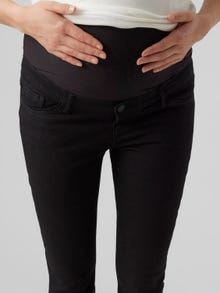 MAMA.LICIOUS Krój skinny Jeans -Black - 20018564