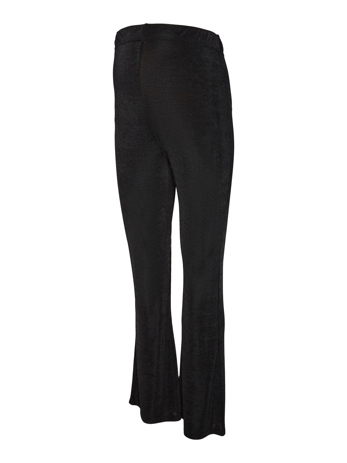 MAMA.LICIOUS Pantaloni Regular Fit Vita alta -Black - 20018568