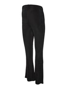 MAMA.LICIOUS Pantalons Regular Fit Taille haute -Black - 20018568
