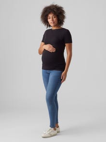 MAMA.LICIOUS Maternity-t-shirt -Black - 20018585