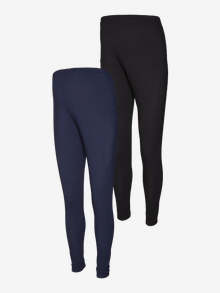 MAMA.LICIOUS Confezione da 2 Leggings Slim Fit -Navy Blazer - 20018623