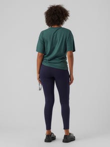 MAMA.LICIOUS Confezione da 2 Leggings Slim Fit -Navy Blazer - 20018623
