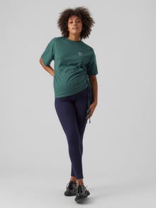 MAMA.LICIOUS Confezione da 2 Leggings Slim Fit -Navy Blazer - 20018623