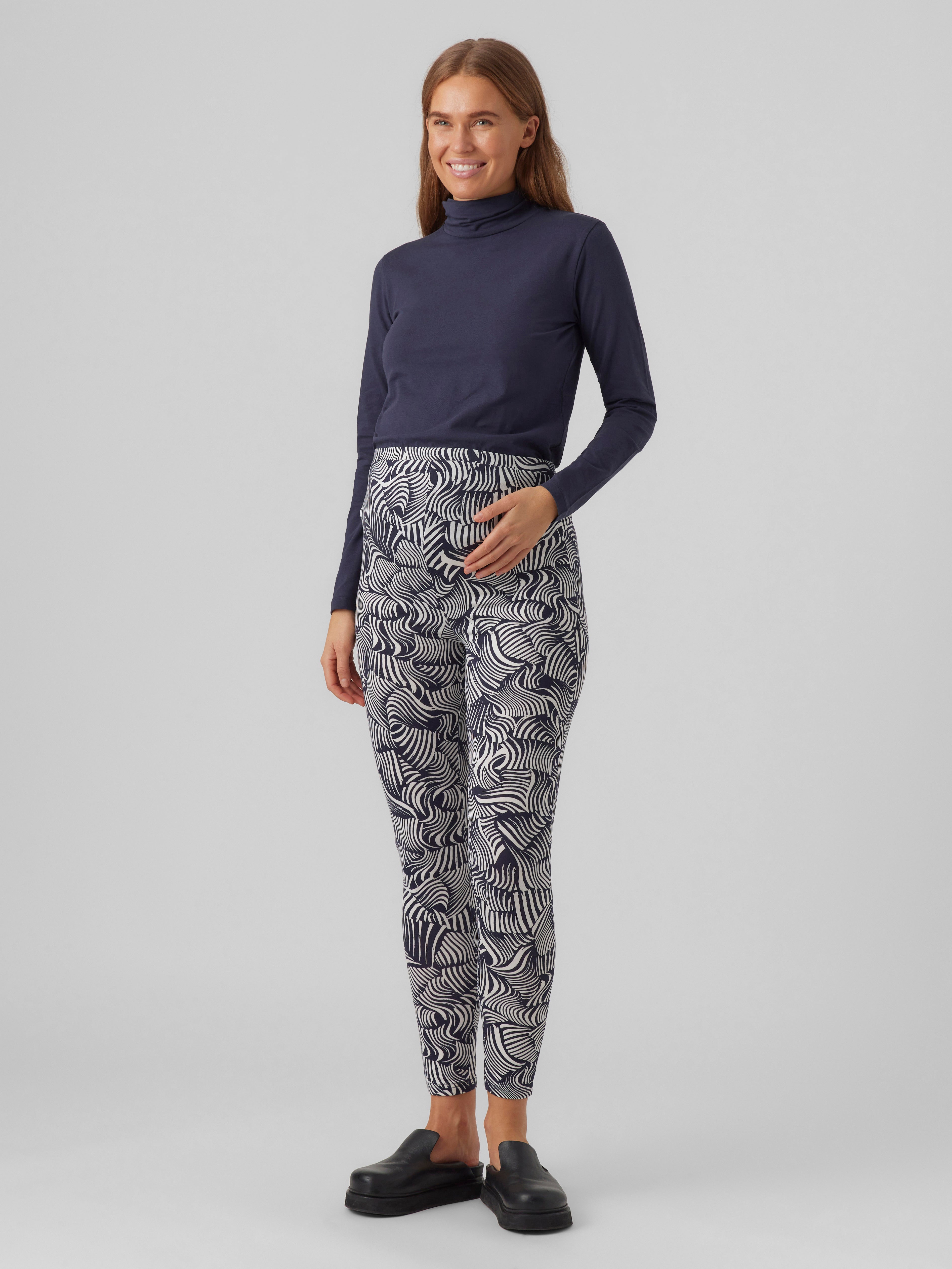 Floral hotsell maternity leggings