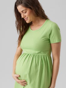 MAMA.LICIOUS Umstands-Kleid -Jade Lime - 20018657