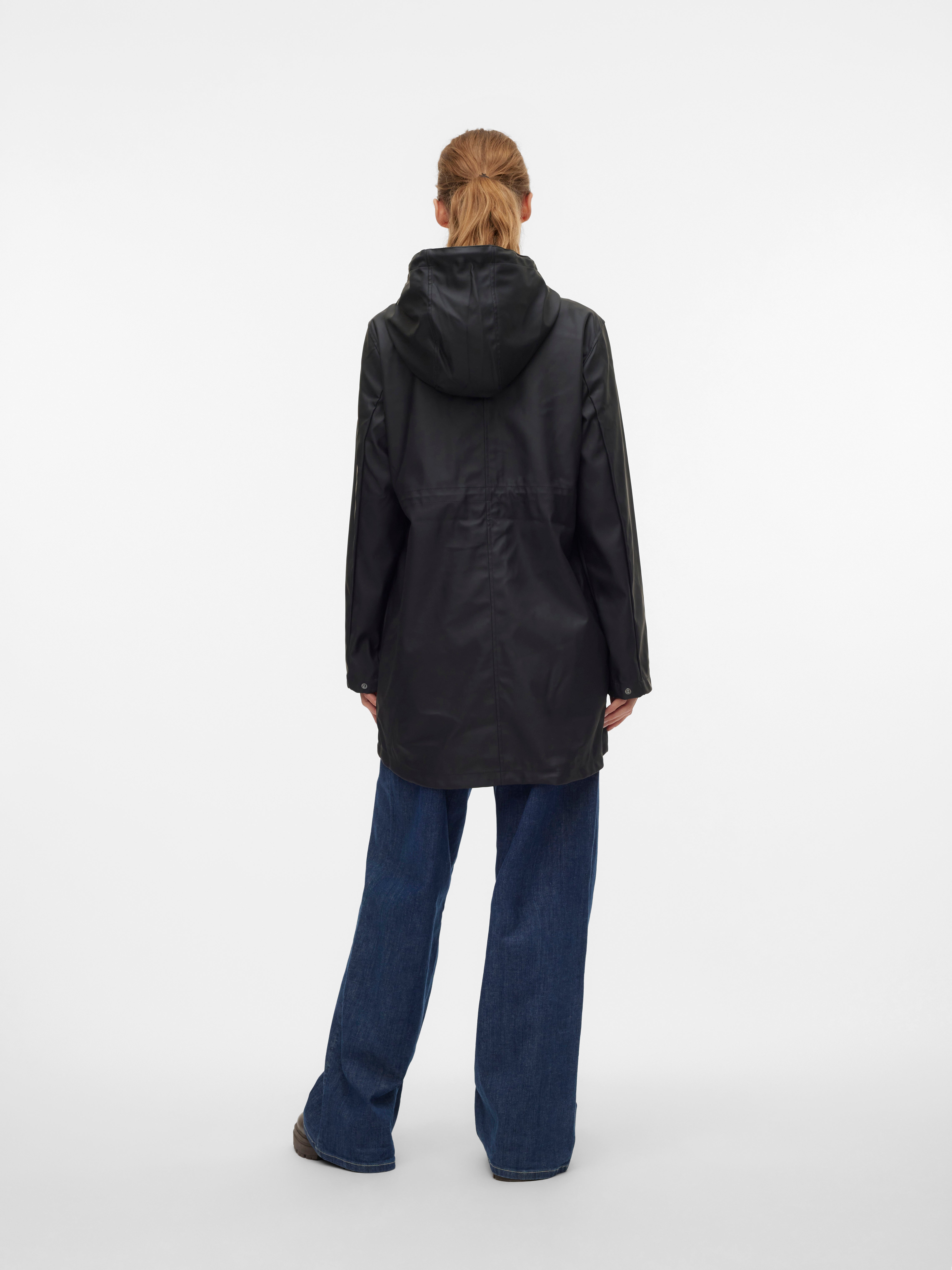 Maternityrainjacket Black MAMA.LICIOUS®