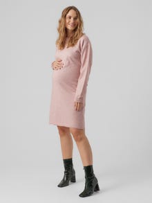 MAMA.LICIOUS MLLIGHT Sukienka Ciążowa -Misty Rose - 20018693