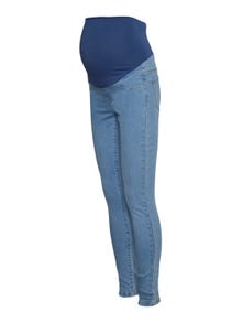 MAMA.LICIOUS Jeggings Skinny Fit Taille haute -Light Blue Denim - 20018718