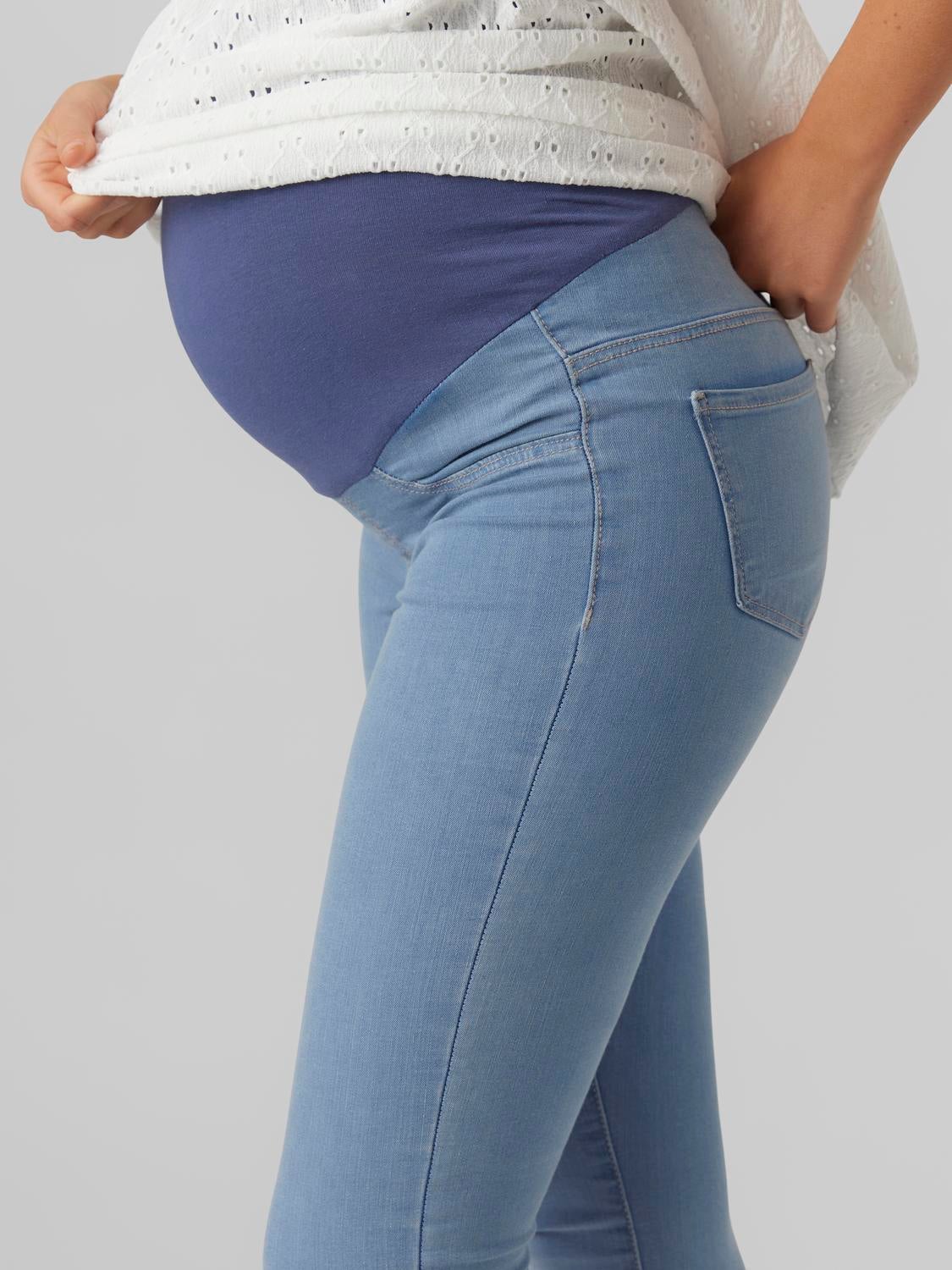 Isabel Maternity Expandable Side Panel Denim Jean Jeggings Plus Size 18 NWT  | eBay