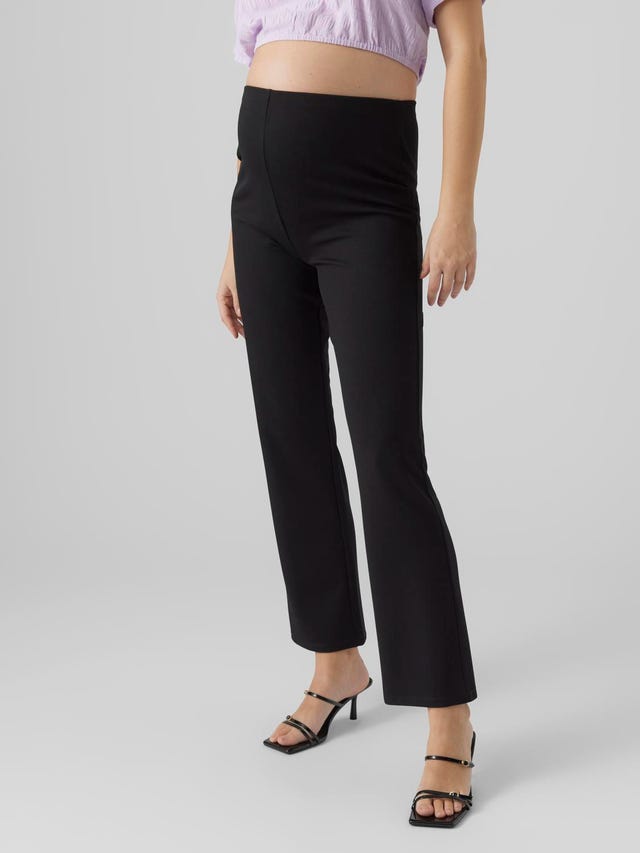 MAMA.LICIOUS Regular Fit High rise Trousers - 20018732