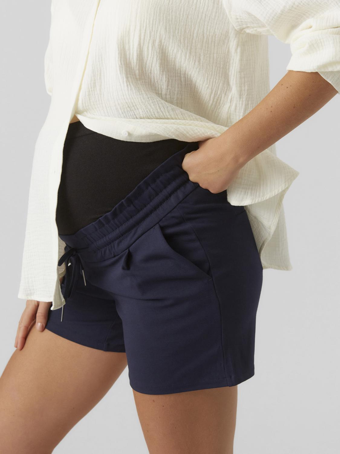 MAMA.LICIOUS Maternity-shorts -Navy Blazer - 20018827