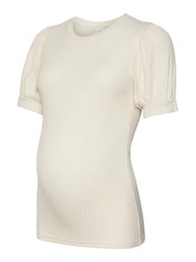 MAMA.LICIOUS Tops Corte regular Cuello redondo -Whitecap Gray - 20018839